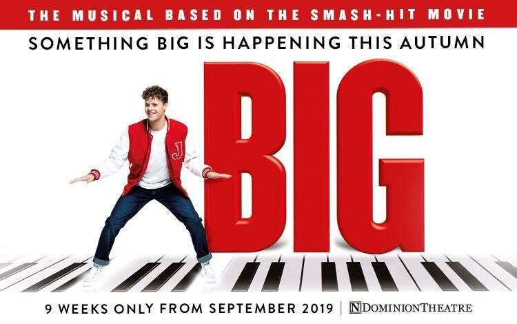 Jay McGuiness will lead the cast of Big at the West End.