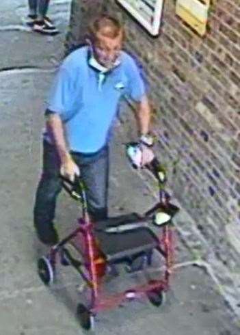 An image of the man police want to speak to in connection with the sexual assault