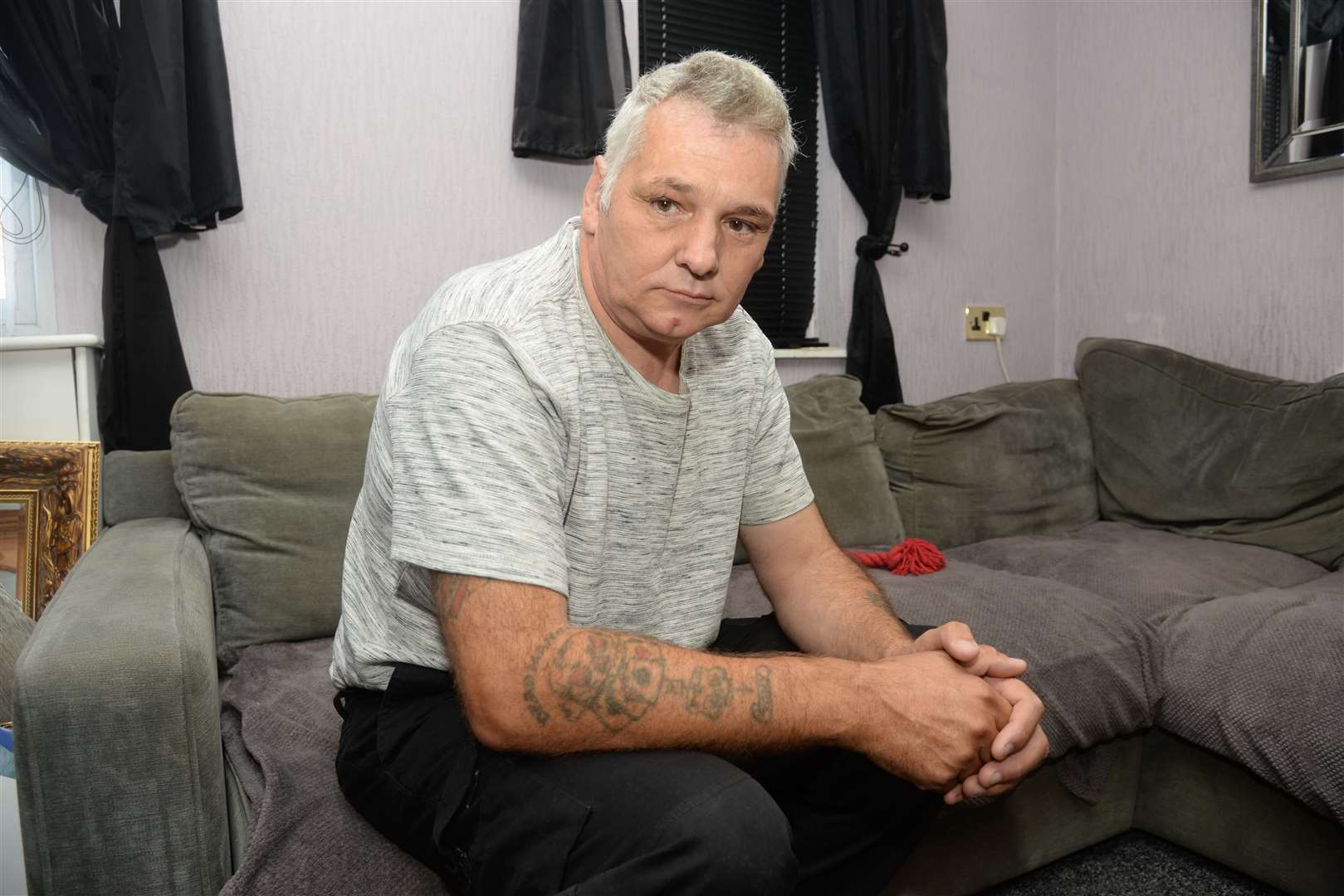 Tony Hannington of Herne Bay who was abused by his wife for three years