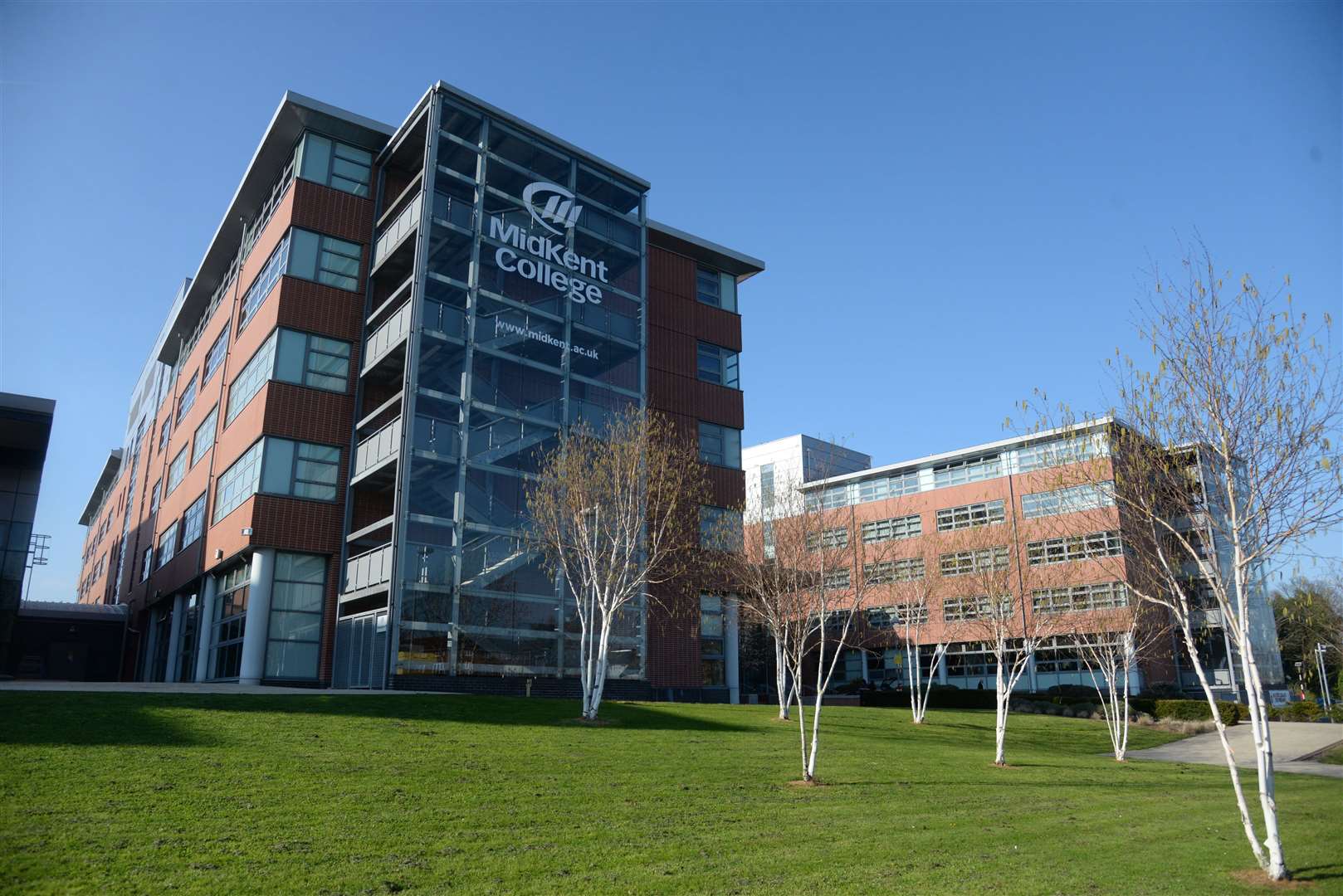 The college has another site in Medway Road, Gillingham
