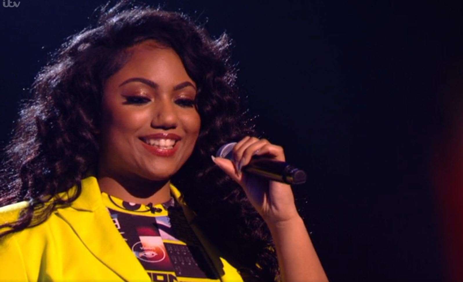 Blaize China performed on Saturday night. Picture: ITV