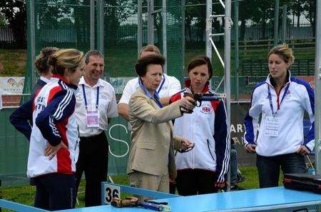 Princess Anne at Medway Park