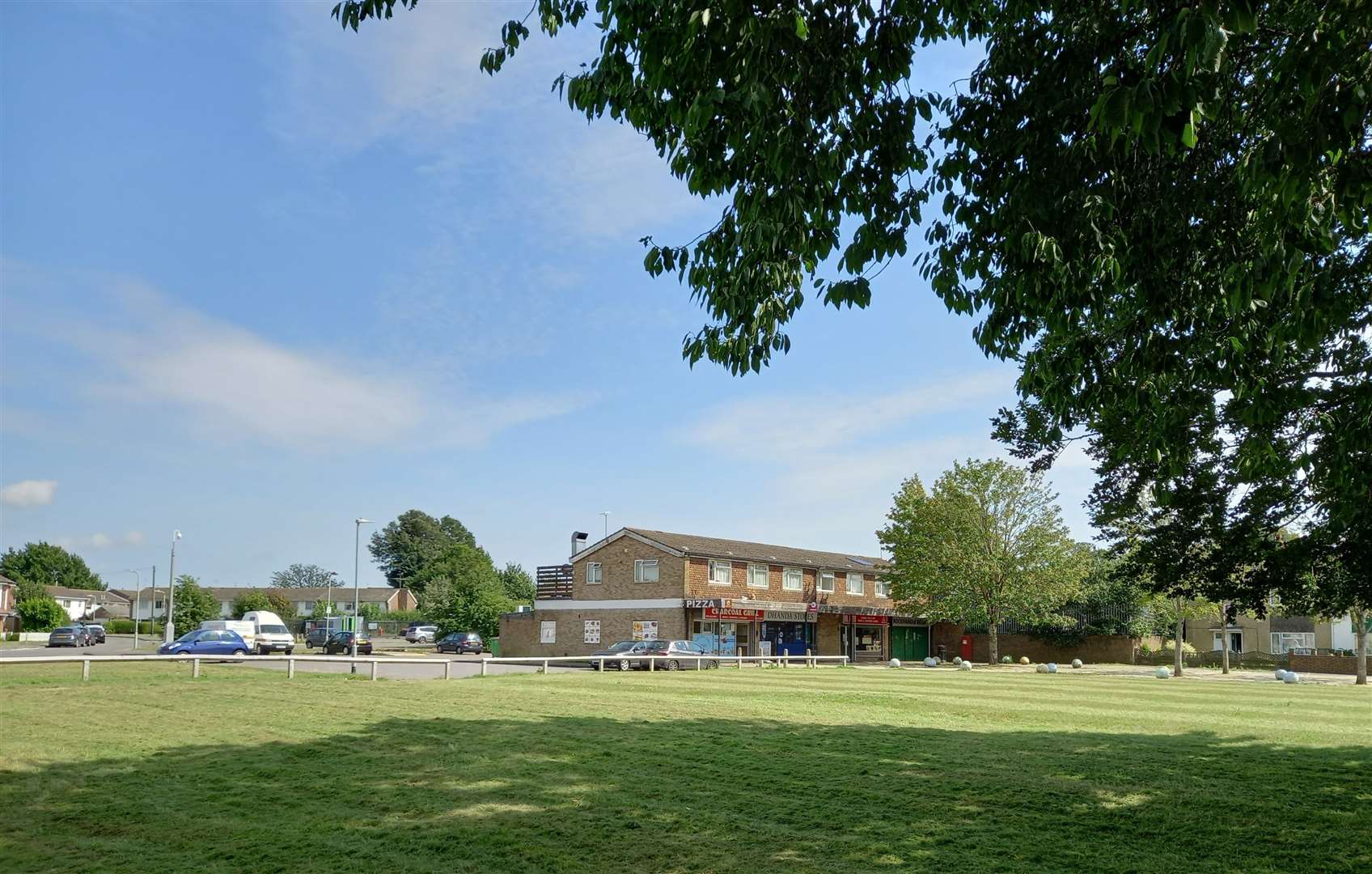 The site of the former Bockhanger Community Centre in Kennington. Picture: Ashford Borough Council