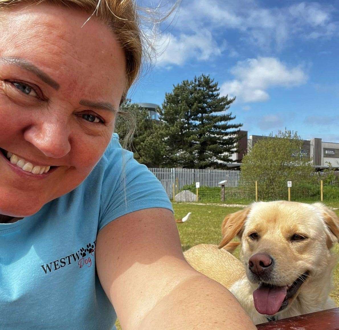 Maxine Hughes, boss of Westwood Dog Park, has been left devastated by the news. Picture: Westwood Dog Park