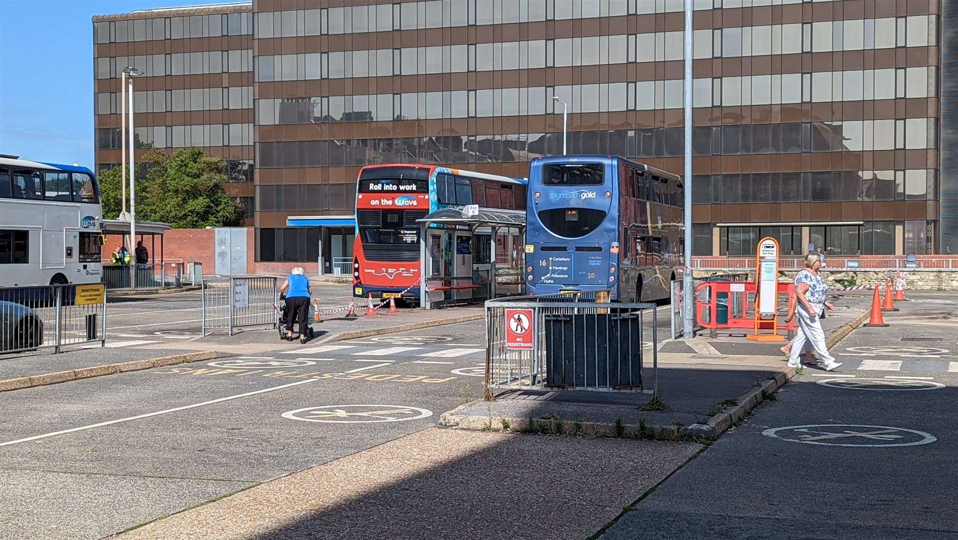 How the bus station looks today