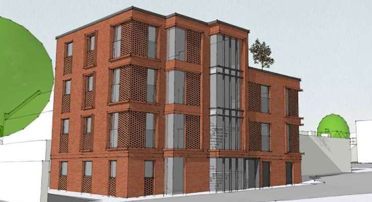 The development would have seen nine flats built and the existing building demolished. Picture: Swale council