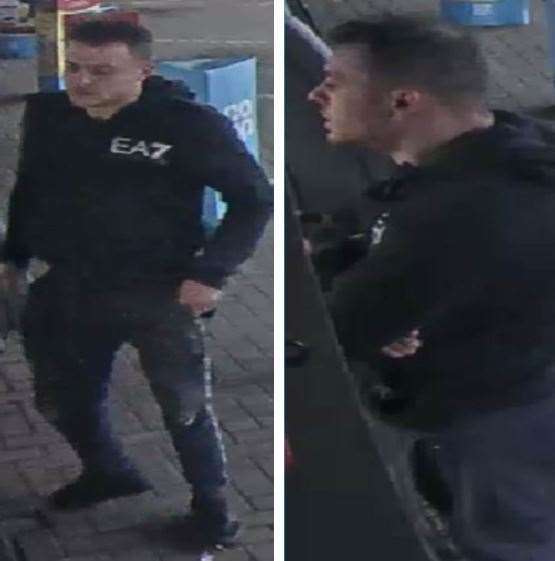 Police have released CCTV after a burglary in Swanley