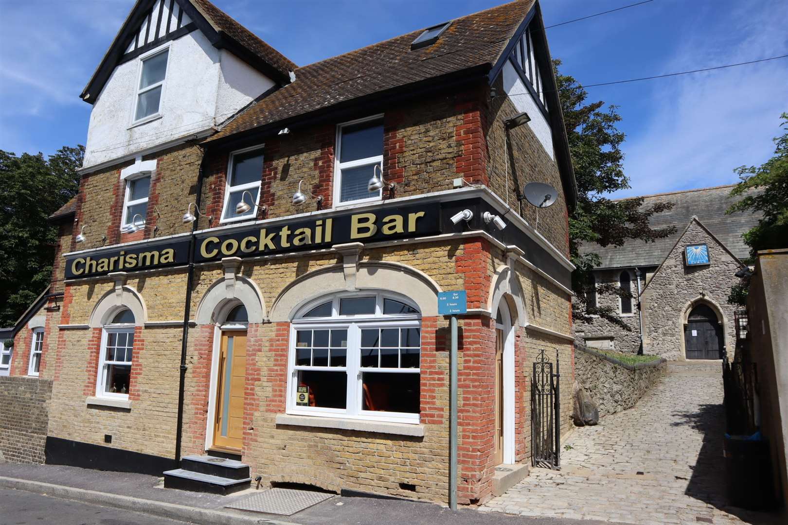 The King's Arms pub in Minster village is now Charisma Cocktails