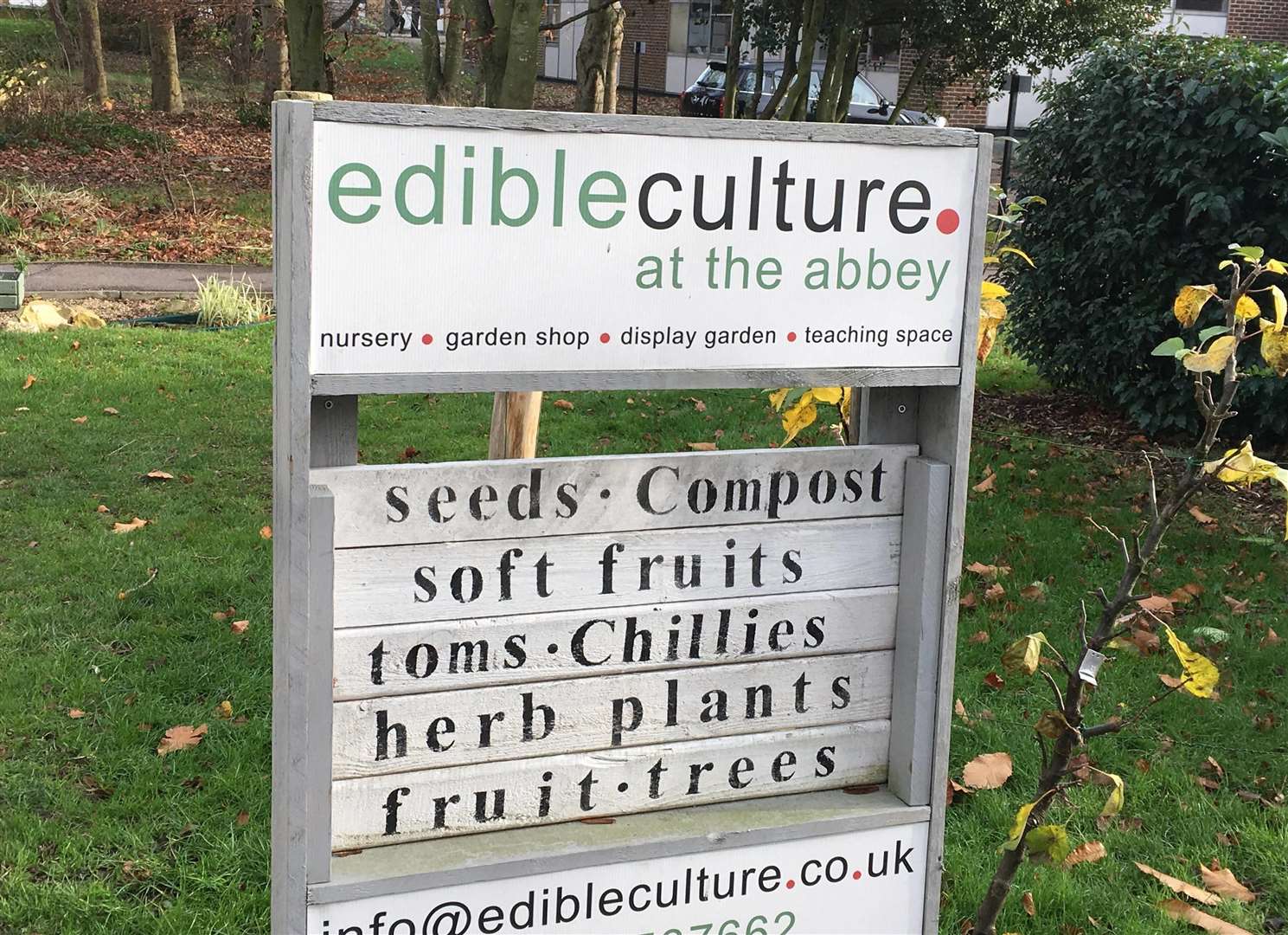 Edibleculture is at the Abbey School in London Road, Faversham (5800027)
