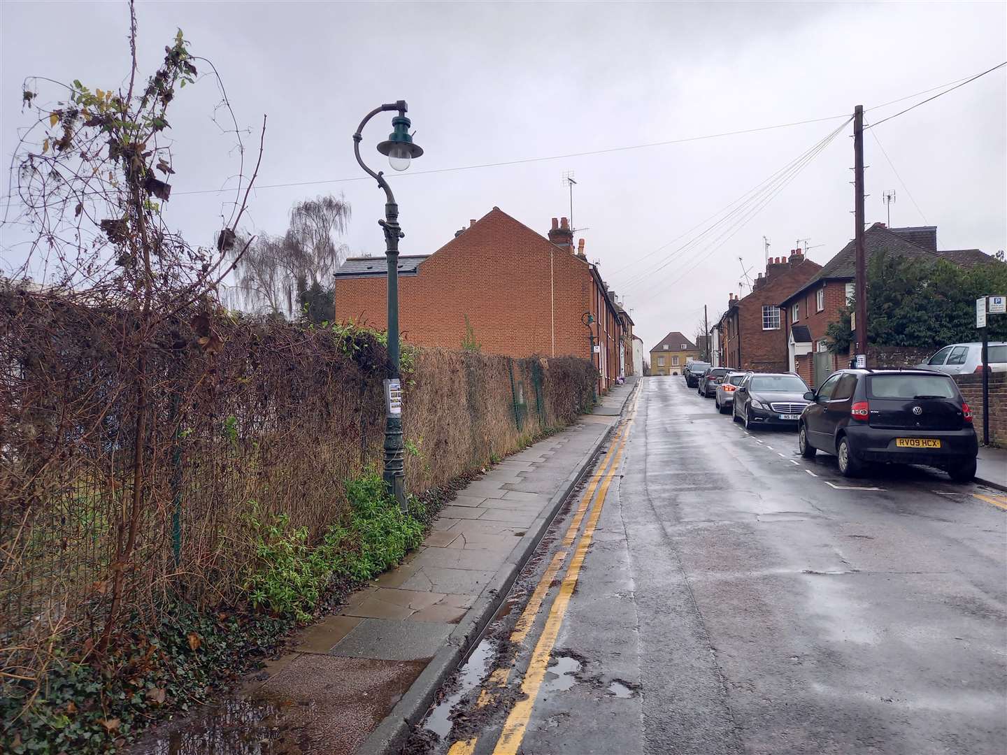 Cossington Road can pose a difficulty to drive through due to parked cars