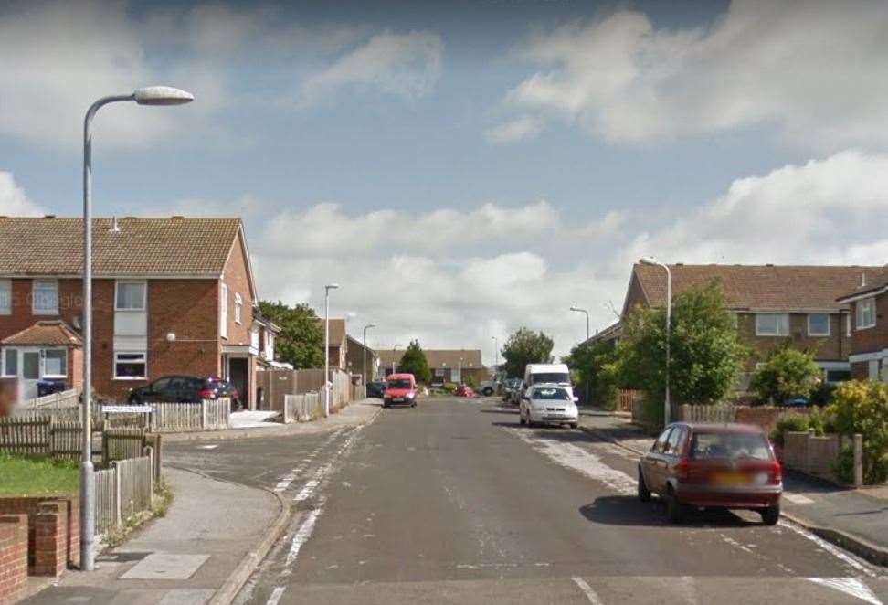 The rampage happened in the Irvine Drive area of Margate. Picture: Google Street View