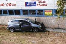 Car Crash on Medway City Estate