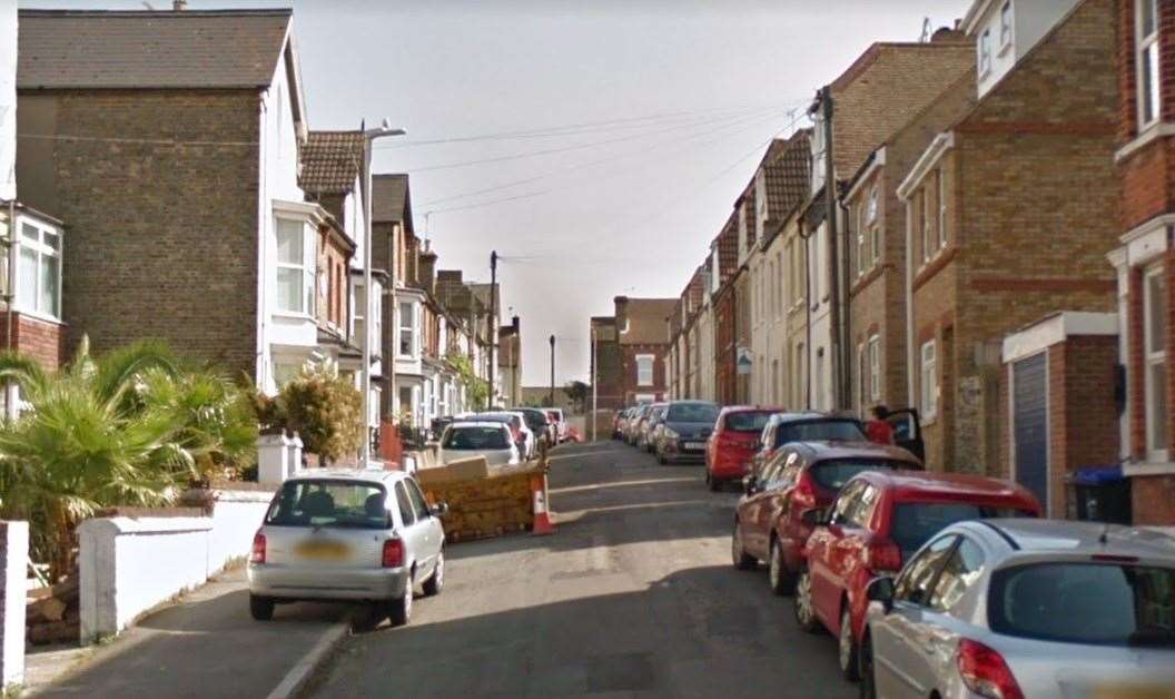 The aggravated burglary happened in Avenue Road, Ramsgate. Picture: Google