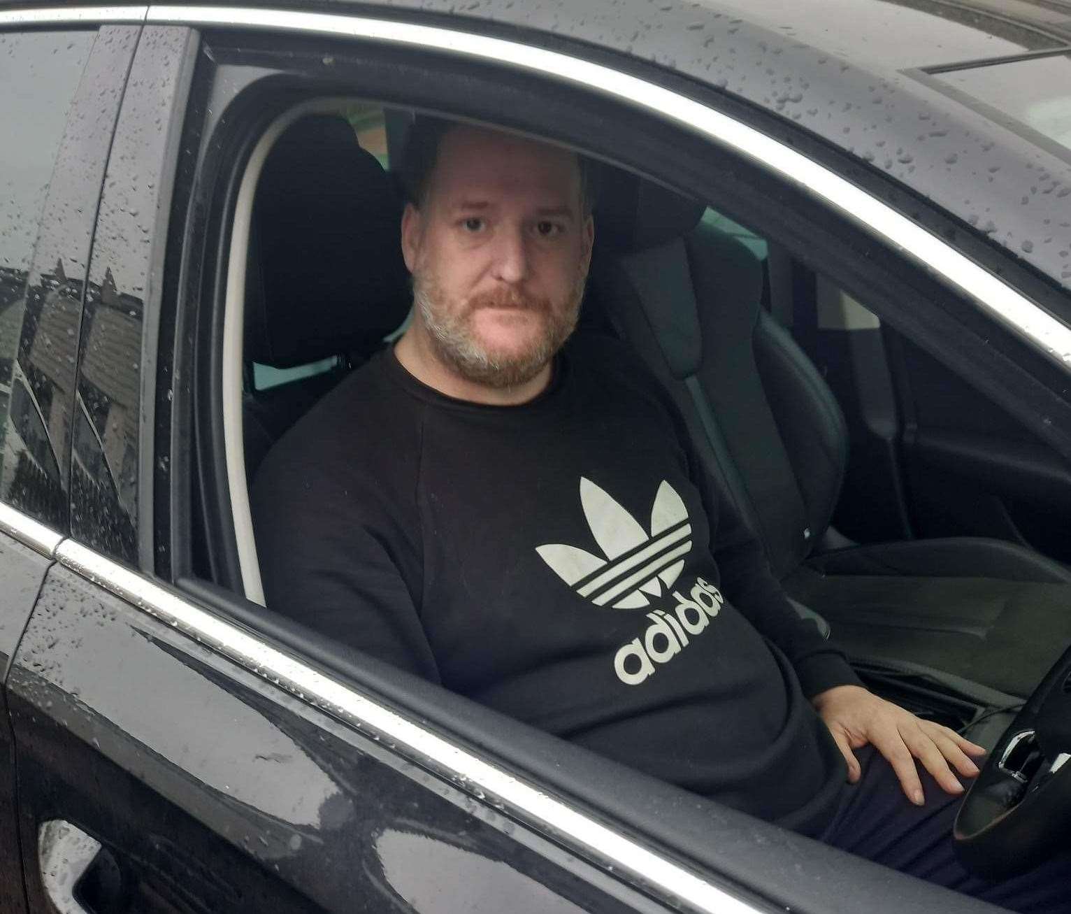 Robert Woodward has been living in his car for three months, after moving to Thanet