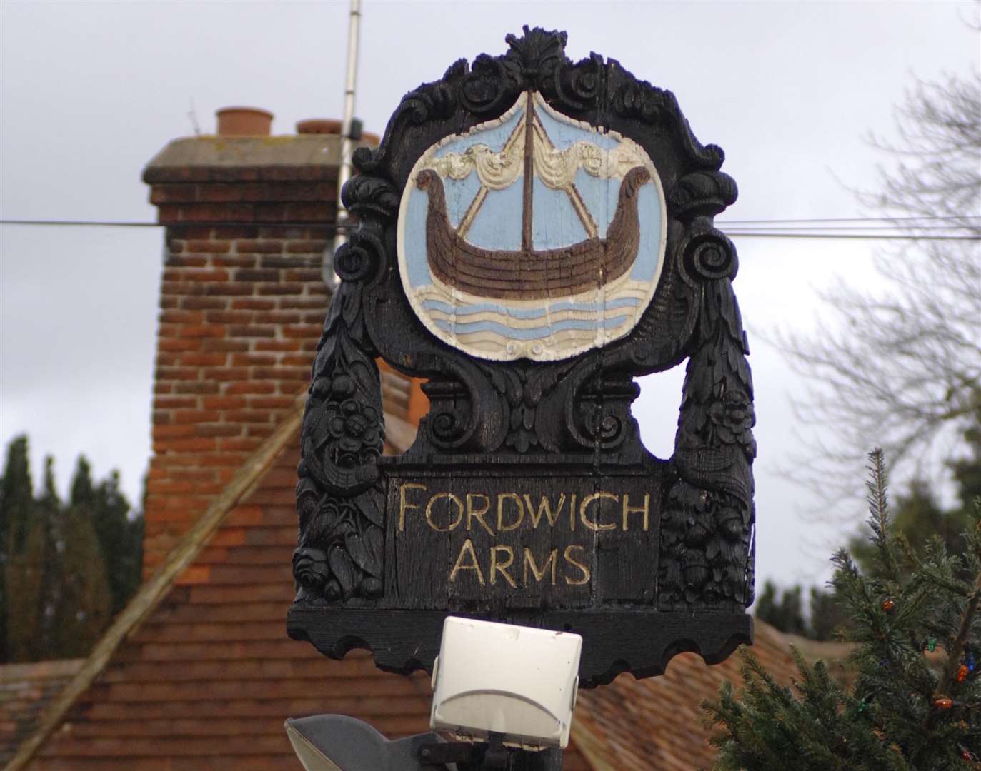 The Fordwich Arms pub came out top for the Kent pubs