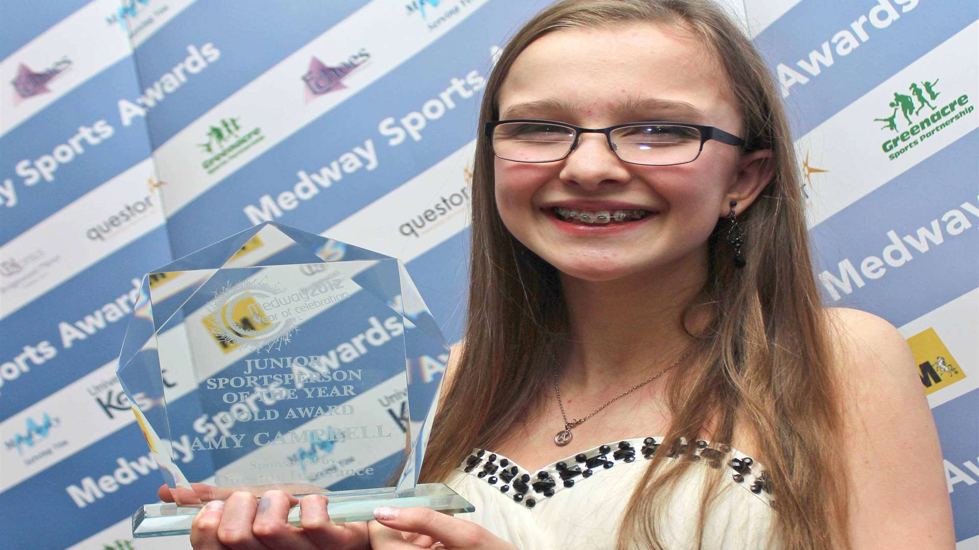 Junior Sportsperson of the Year 2012, Amy Campbell. Picture: Darren Small