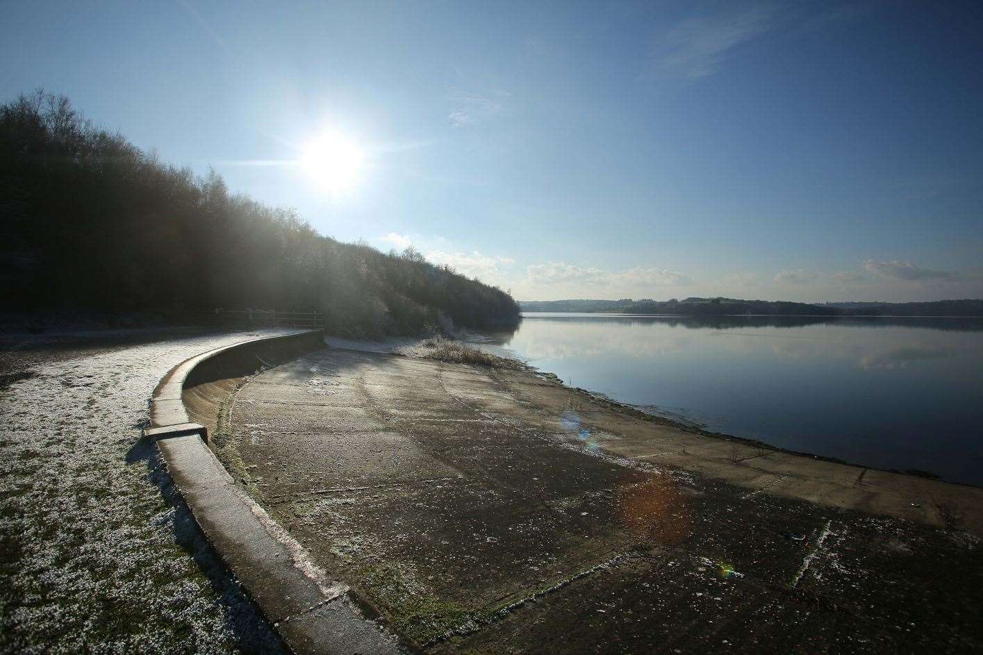 Step out around Bewl Water at Lamberhurst this winter Picture: Ciaran McCrickard