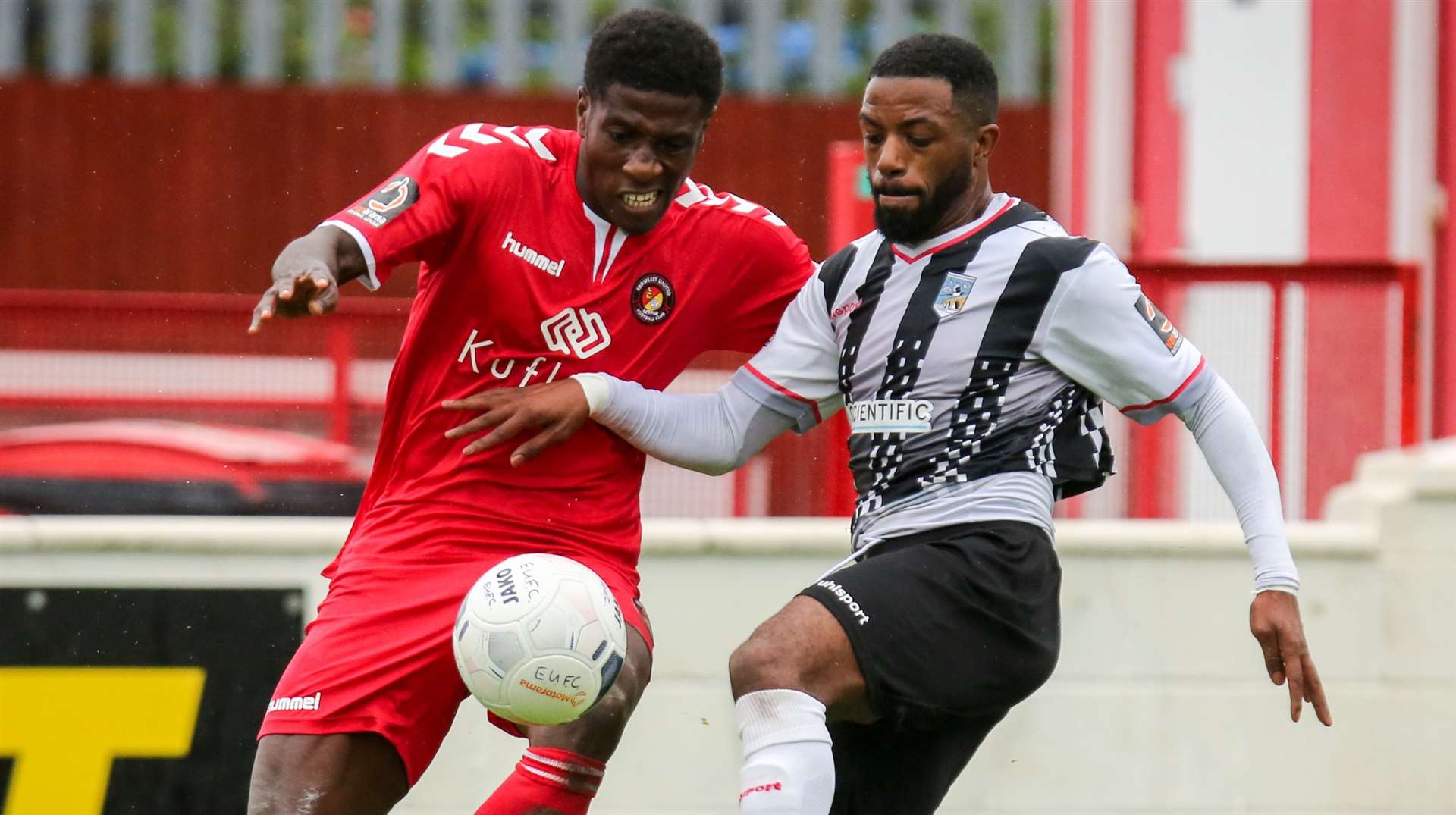 Ebbsfleet have extended the loan of defender Marvel Ekpiteta until the end of the season. Picture: Matthew Walker FM25475688