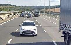 The M2 at Medway Bridge. Picture: Google Street View