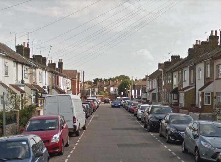 Saxton Street, Gillingham. Pic: Google Maps