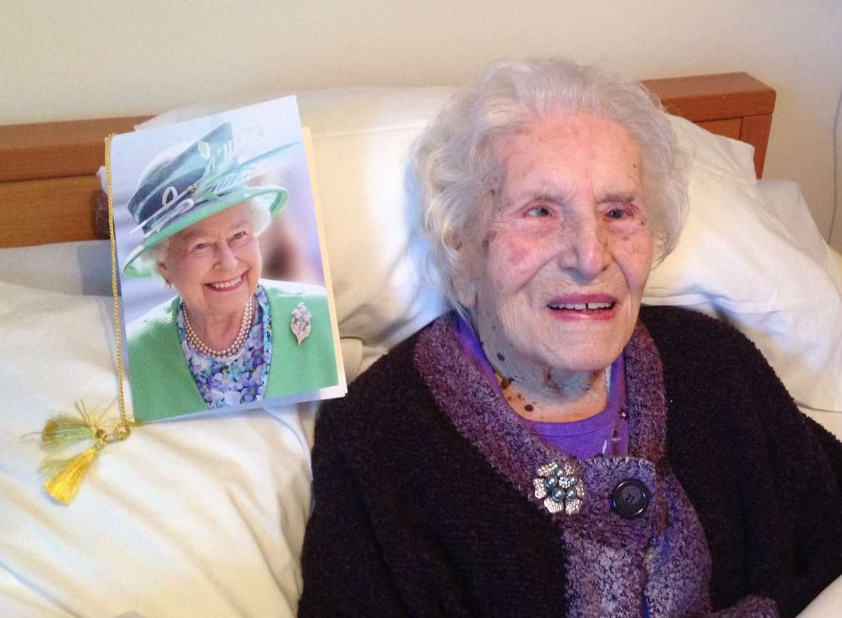 Leonora Graves turned 107 last week
