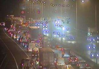 The queues on the M25. Picture: Highways England (5434439)