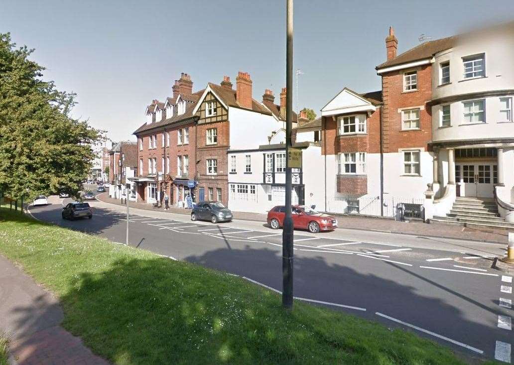 The A26 London Road is closed while the incident is dealt with. Picture: Google Street View