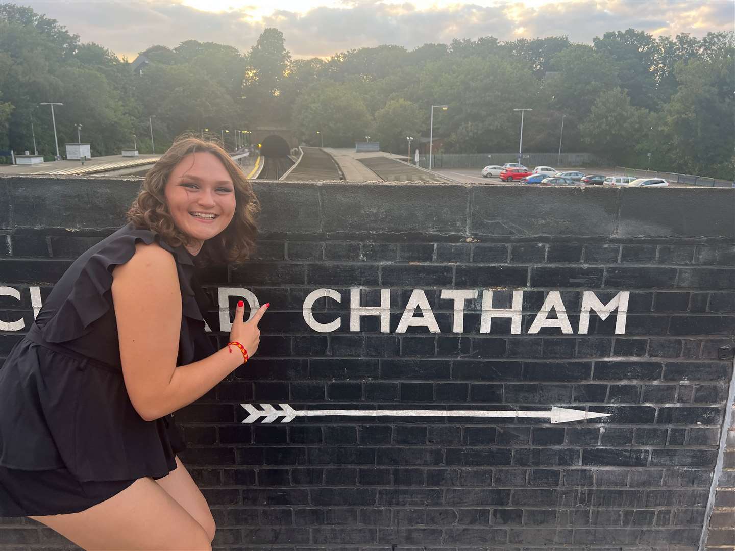 Reporter Megan Carr on her night out in Chatham. Picture: Megan Carr