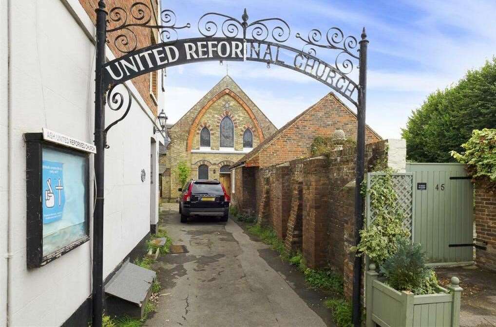 The United Reform Church in Ash dates back to the 1830s. Picture: Rightmove/ Foundation Estate Agents