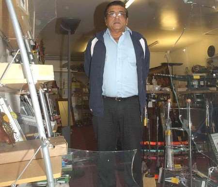 Shopkeeper Dalip Kohli says the vandals are making his life difficult. Picture: BARRY CRAYFORD