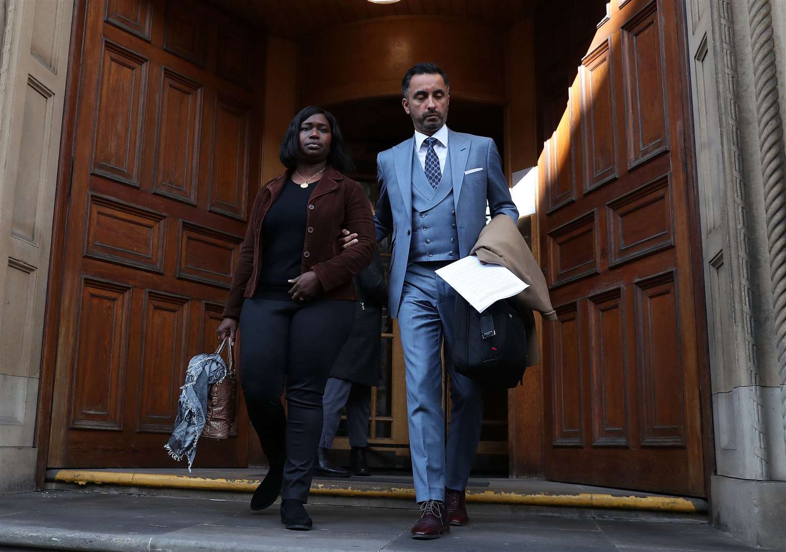 Kadijatu Johnson and Aamer Anwar are signatories to the joint statement (Andrew Milligan/PA)