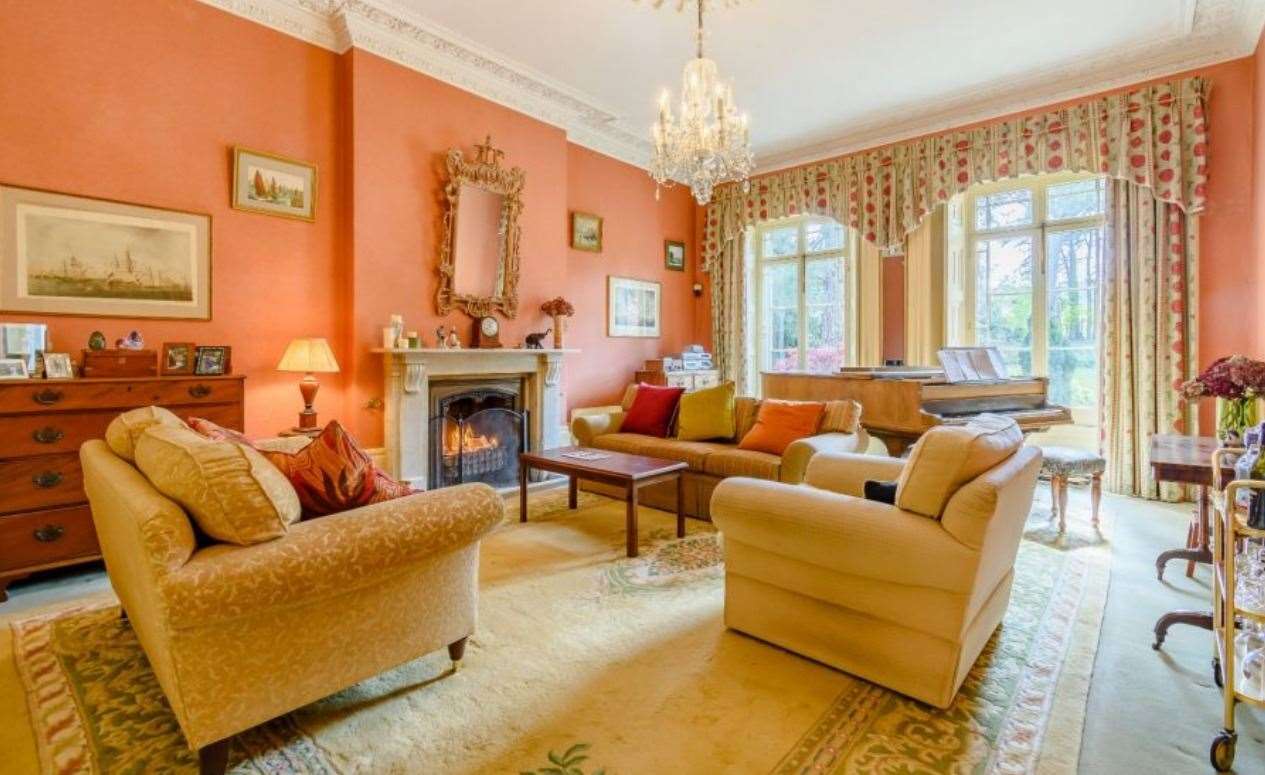 You won't be short of places to sit and relax with four reception rooms. Picture: Strutt and Parker