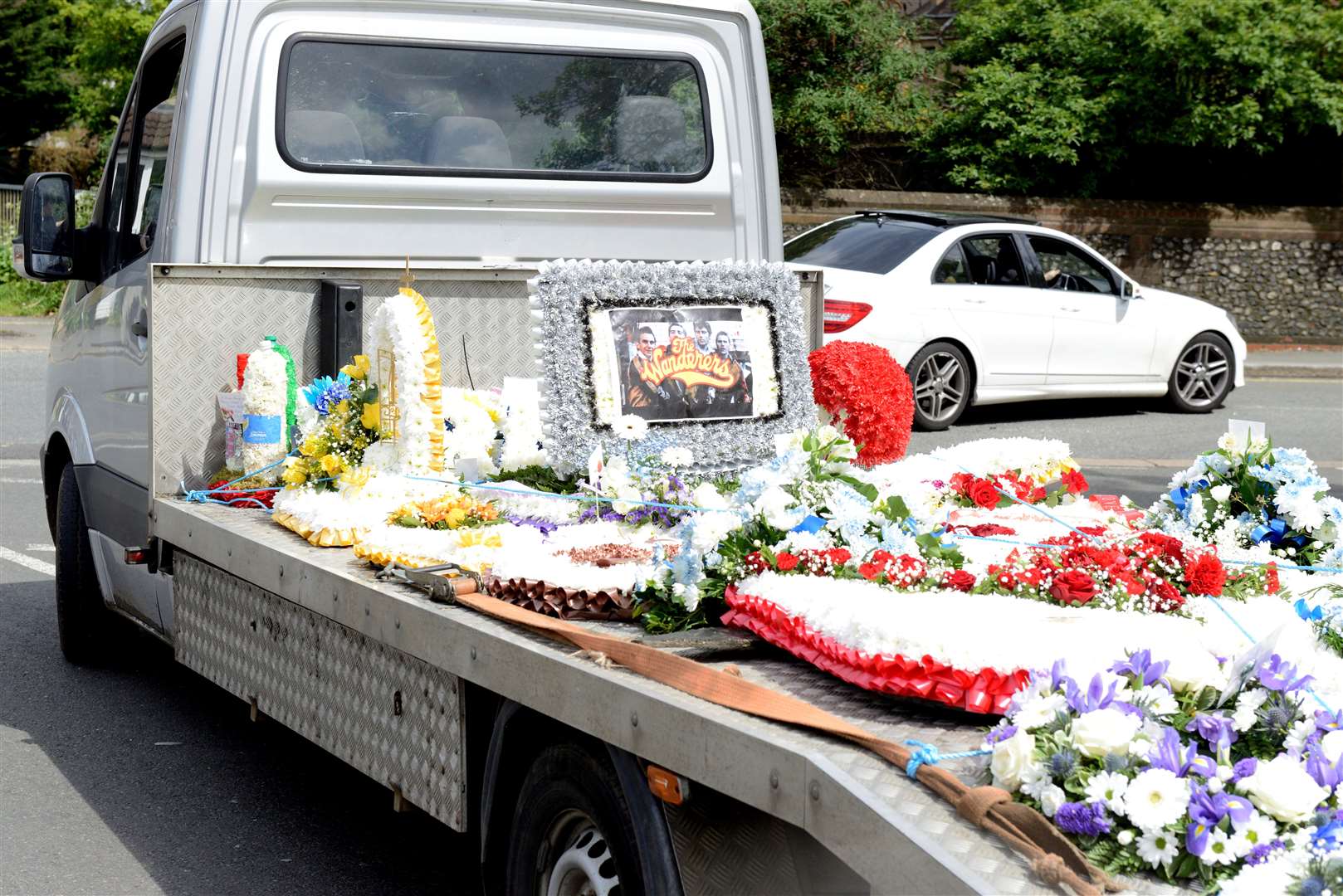 Pictures from Henry Vincent's funeral