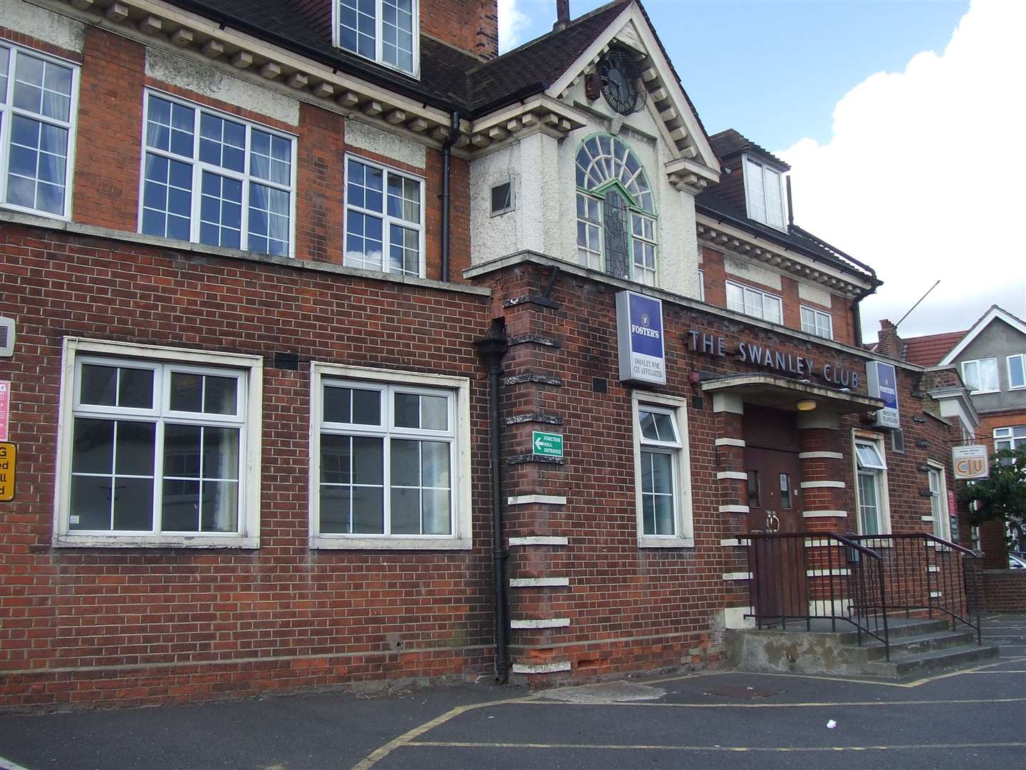 The former Working Men's Club in Swanley High Street was demolished some years ago