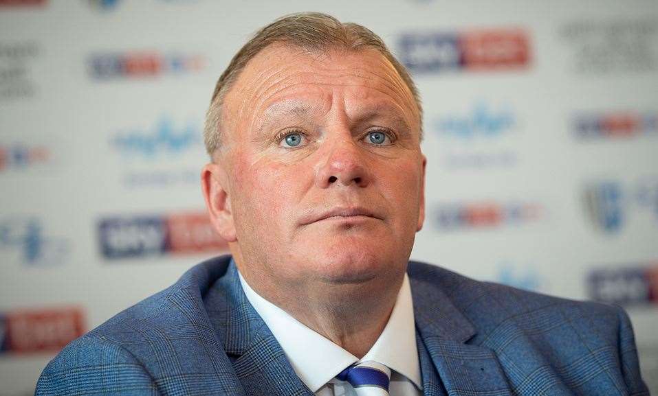 Gillingham manager Steve Evans is looking to sign Hearts midfielder Olly Lee Picture: Ady Kerry