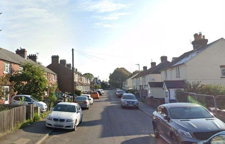 Some of the vandalism was in Mill Road, Deal. Picture: Google