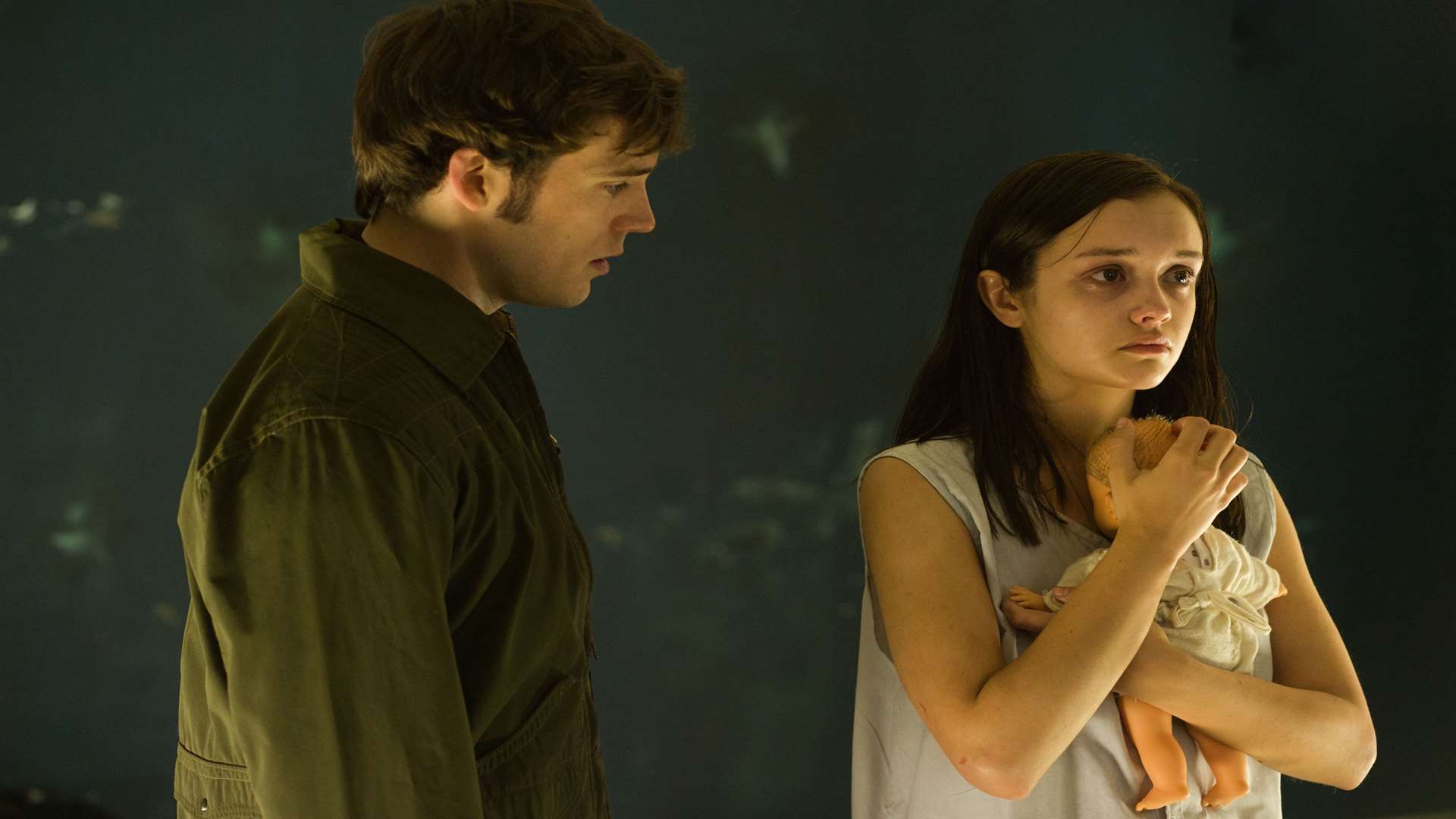 Sam Clafin and Olivia Cooke, in The Quiet Ones. Picture: PA Photo/Entertainment One