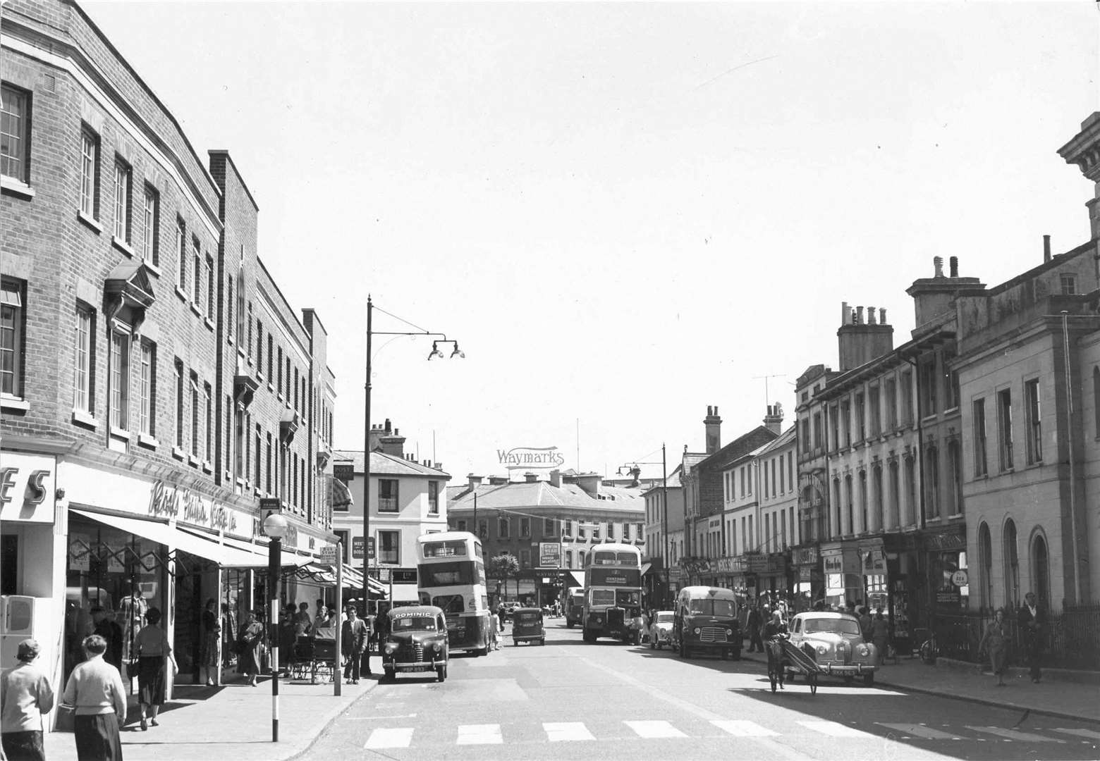 Grosvenor Street in Tunbridge Wells in 1957