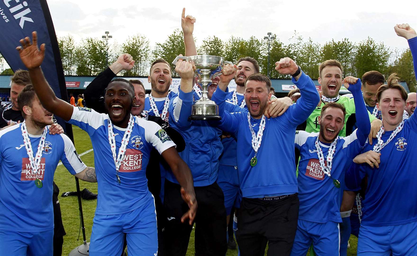 Tonbridge Angels have joined a campaign to ban betting adverts in football. Picture: Sean Aidan