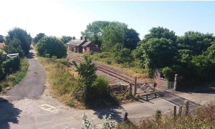 The development would provide 26 park homes at the abandoned railway station in Lydd. Picture: Keith Forward