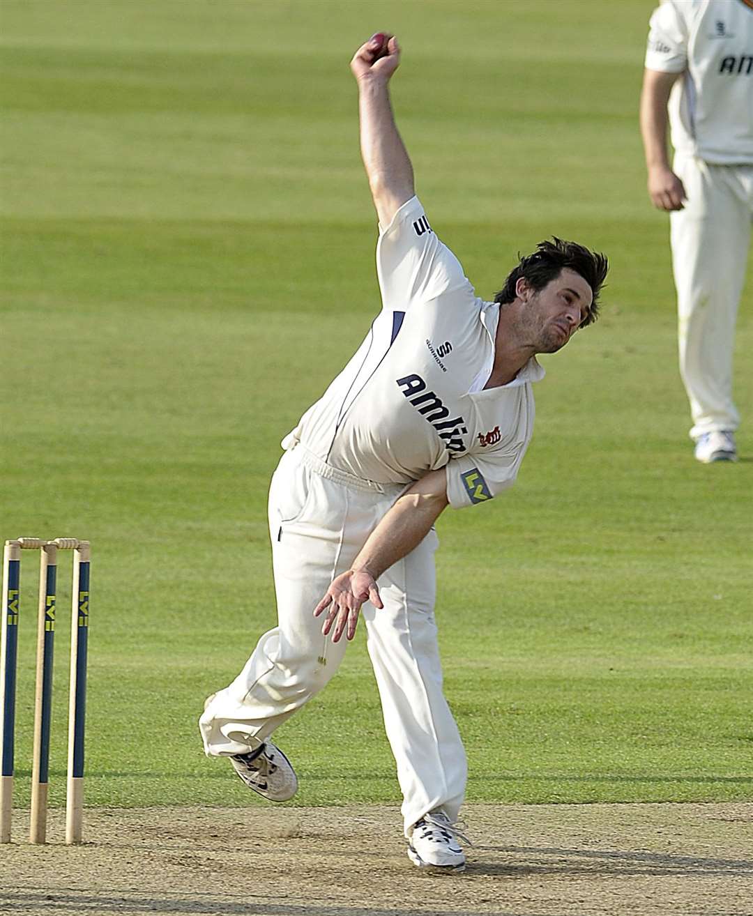 Ryan ten Doeschate in action for Essex against Kent, pictured in 2011 during his playing days. Picture: Barry Goodwin