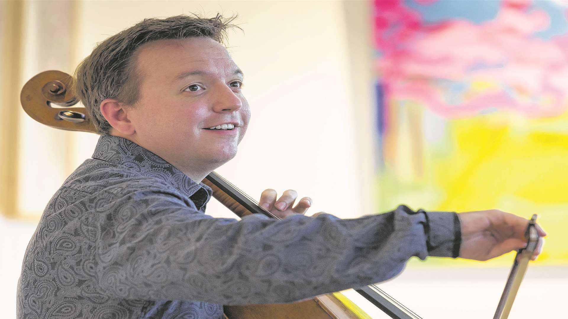 Cellist Richard Harwood will be among world class performers coming to West Malling