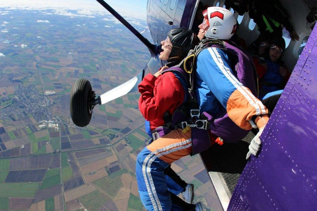 Paul Blake will make his jump with North London Sky Diving