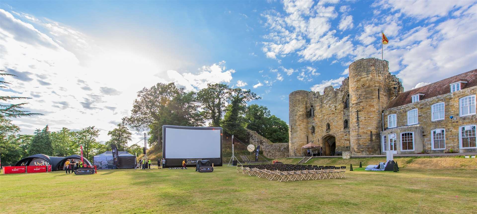 The Luna Cinema is coming to Tonbridge Castle