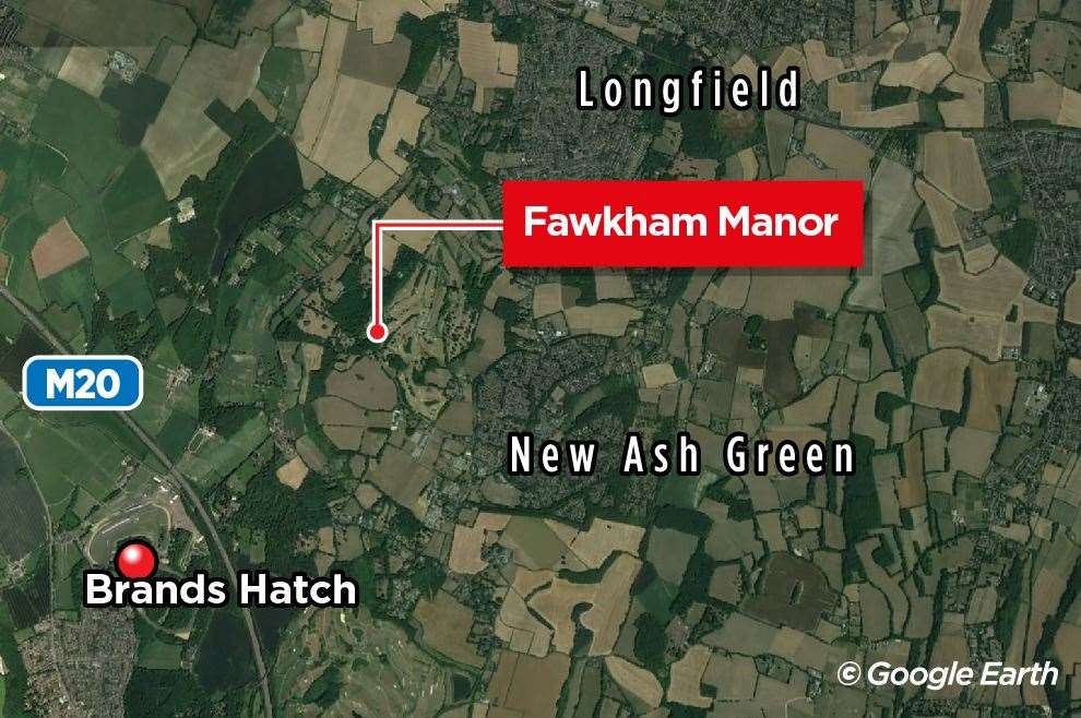 Fawkham Manor is based between Longfield and New Ash Green, near Gravesend