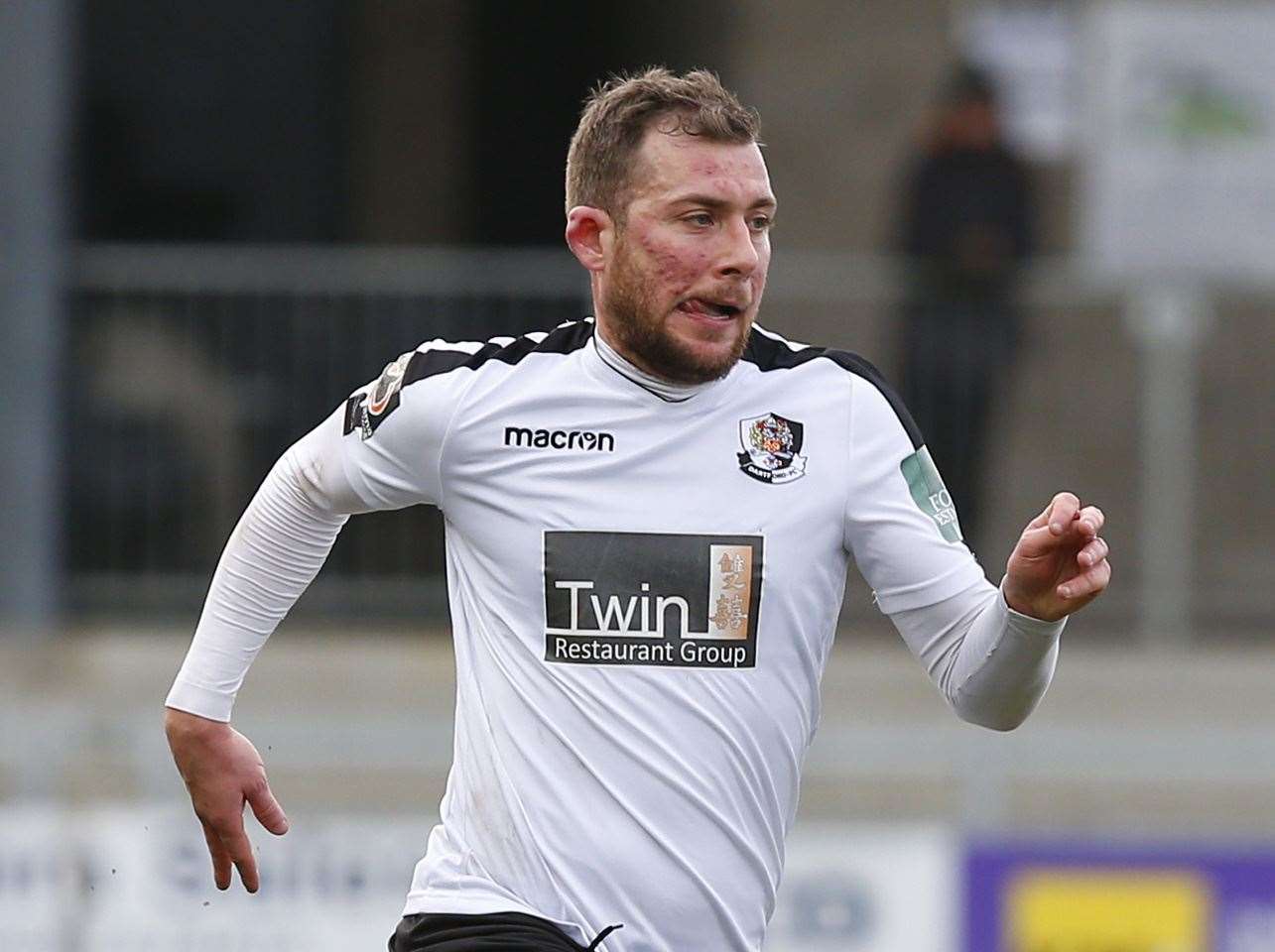 Former Dartford star Ryan Hayes will be turning out in Southern Counties East for Chatham Picture: Andy Jones