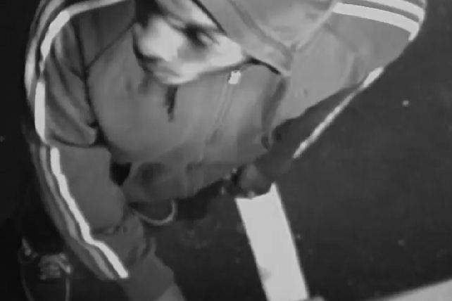 Police are keen to speak to this man about using a bank card at a cashpoint after a house was burgled in Peregrine Drive, Sittingbourne