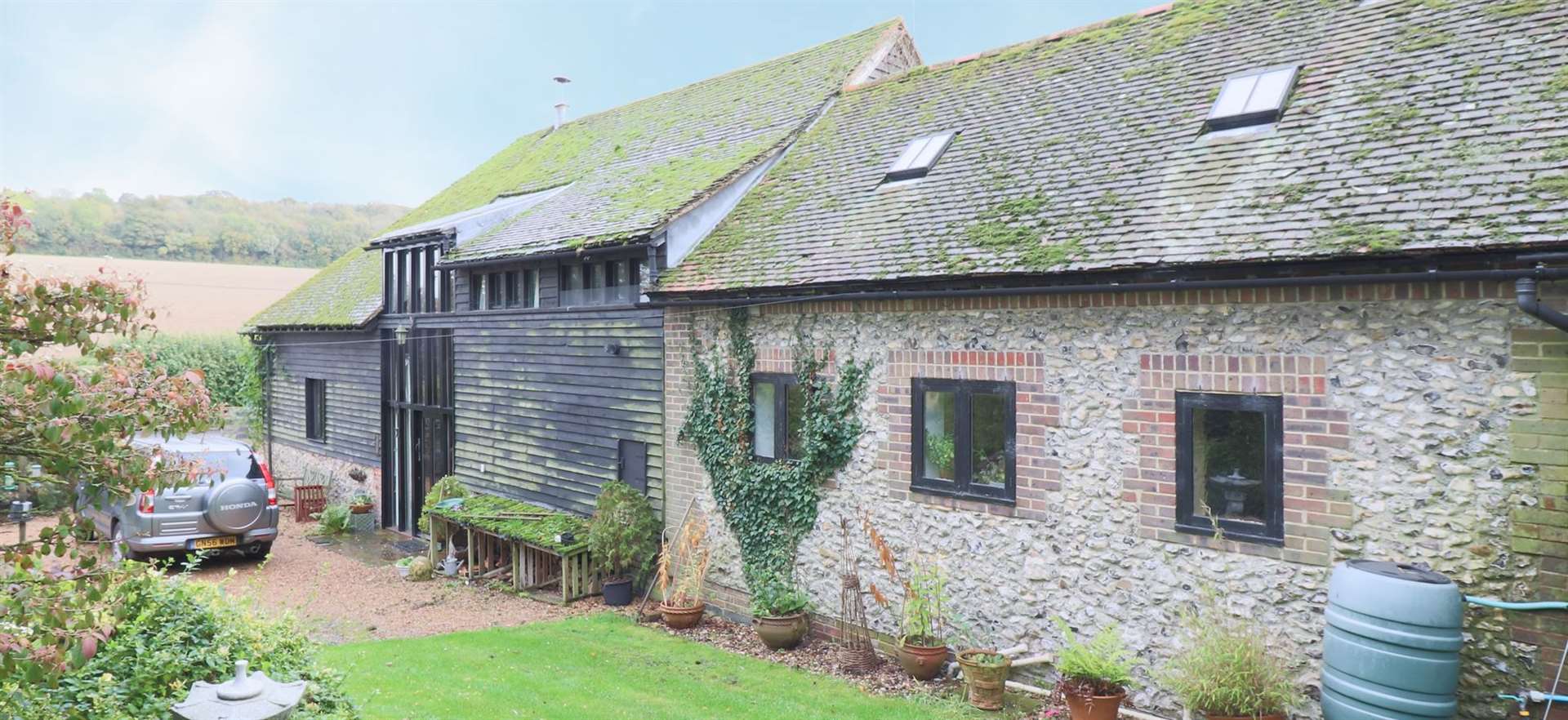 Converted barn Samain is priced at £700,000