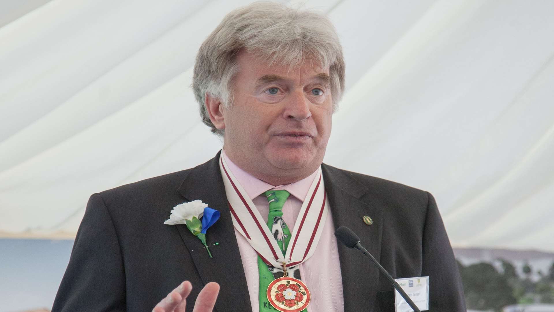 High Sheriff of Kent and arable farmer George Jessel