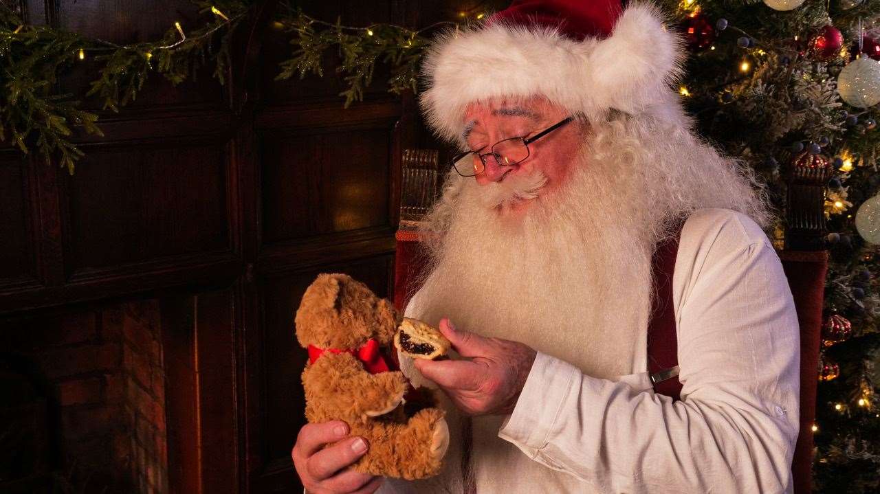Santa is staying at Tonbridge Castle this Christmas. Picture: Castlemas